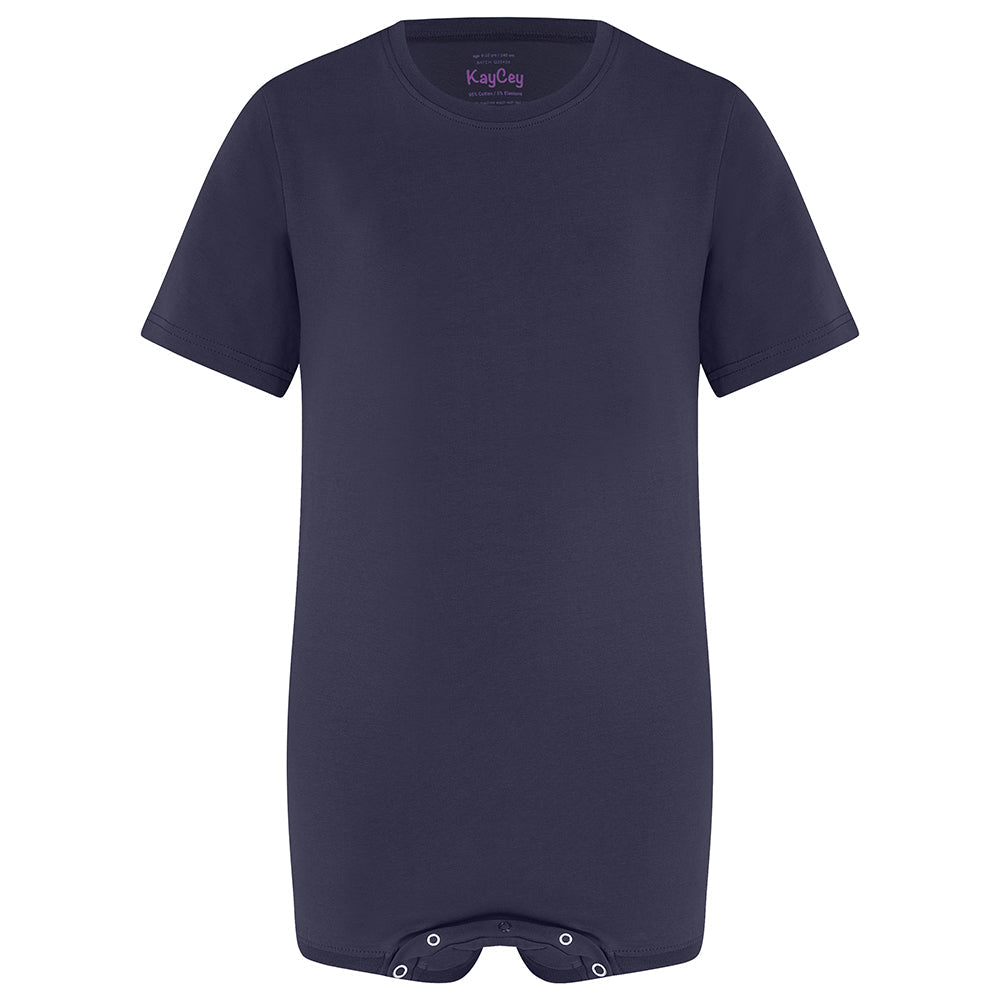KayCey® Popper Vest - Short Sleeve - Kids - Bodyvests and Sleepwear