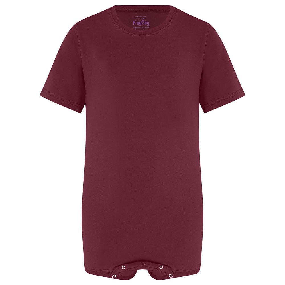 KayCey® Popper Vest - Short Sleeve - Kids - Bodyvests and Sleepwear