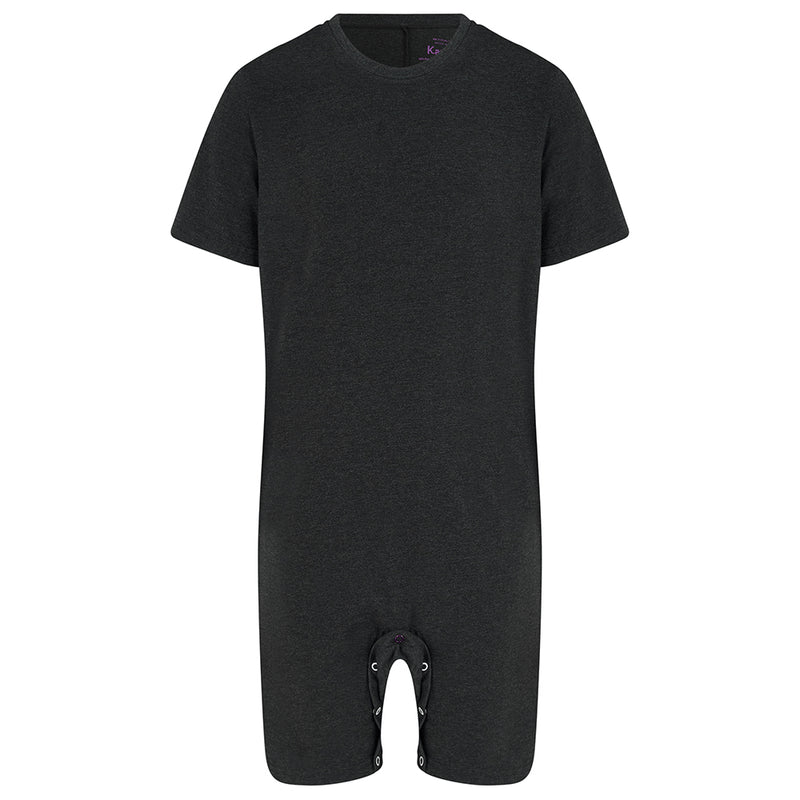 KayCey Short Sleeve / Knee Length Popper Vest - Child - Bodyvests and Sleepwear