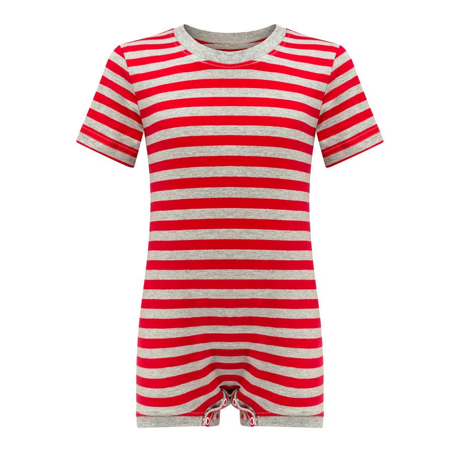 KayCey Short Sleeved Popper Vest - Adult - Bodyvests and Sleepwear