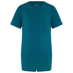 Kaycey Short Sleeved Popper Vest - Child - Bodyvests and Sleepwear