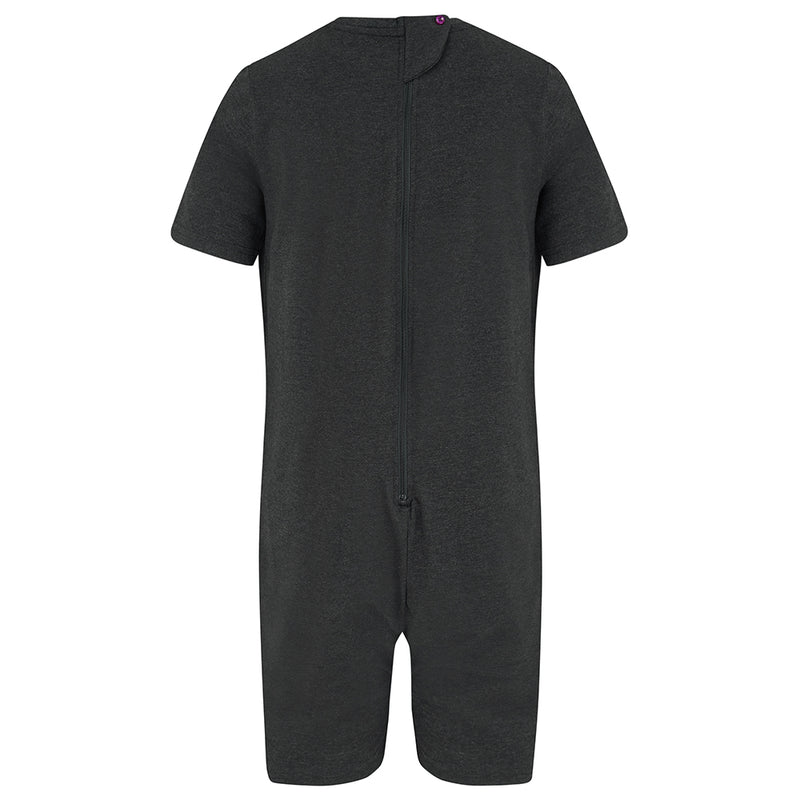 KayCey Short Sleeved Zip Back Short Leg Jumpsuit - Child - Bodyvests and Sleepwear