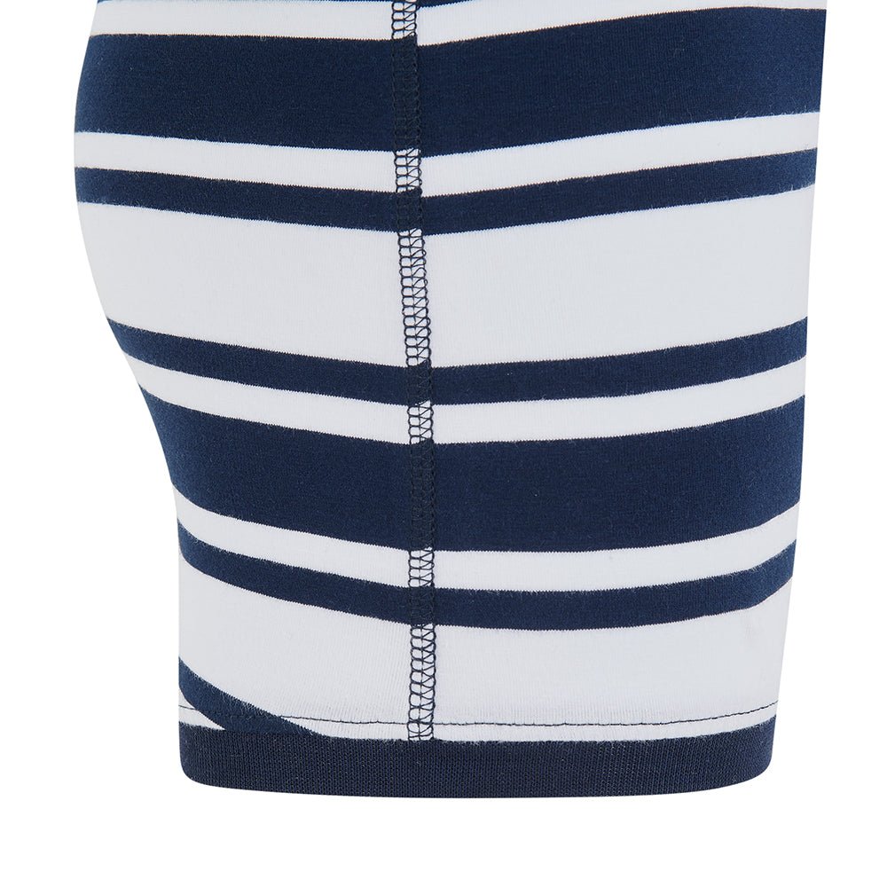 KayCey® Signature Stripes Short Sleeve Popper Vest Bodysuit - Bodyvests and Sleepwear
