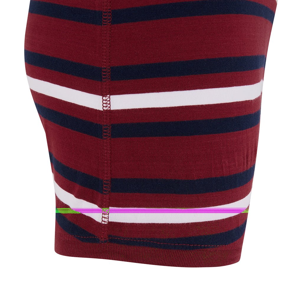 KayCey® Signature Stripes Short Sleeve Popper Vest Bodysuit - Bodyvests and Sleepwear