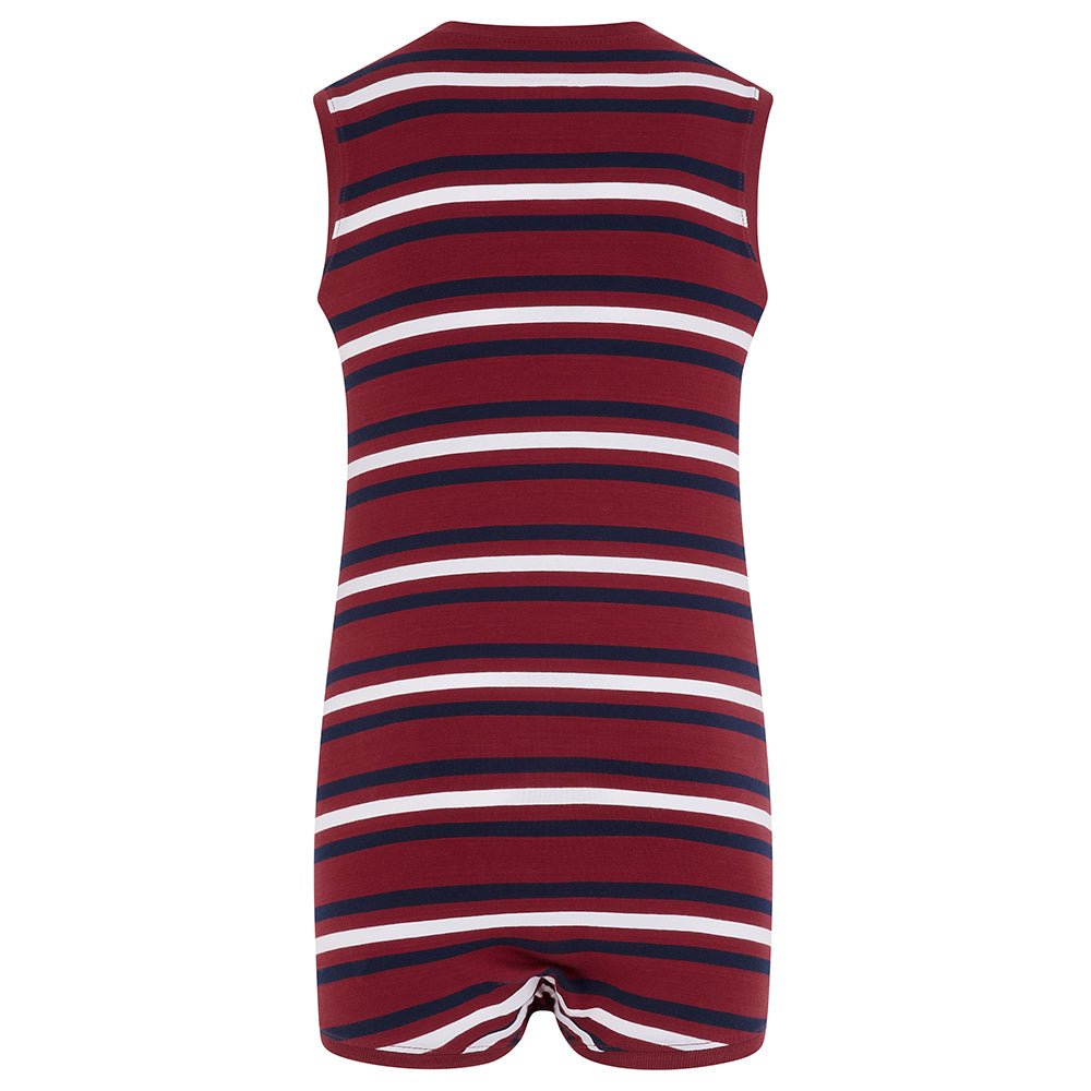 KayCey® Signature Stripes Sleeveless Popper Bodysuit - Bodyvests and Sleepwear