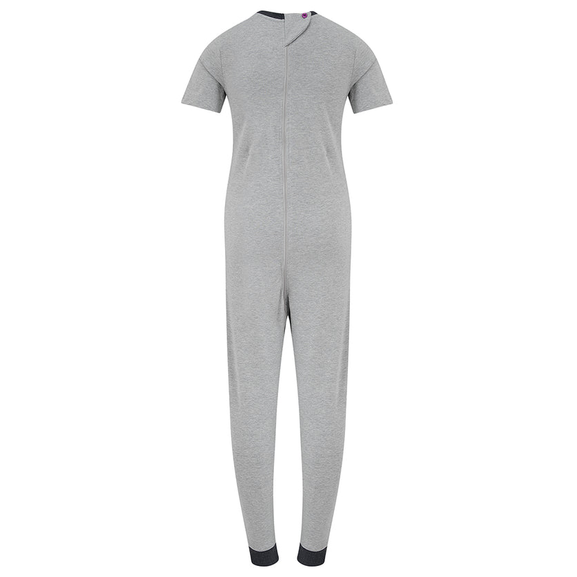 KayCey Zip Back Short Sleeve / Long Leg - Adult - Bodyvests and Sleepwear