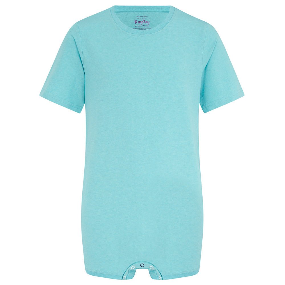 KayCey®P Popper Vest - Short Sleeve - Adults - Bodyvests and Sleepwear