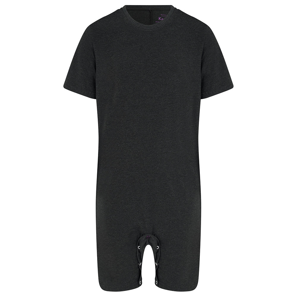 KayCey®P Popper Vest - Short Sleeve / Knee Length - Adults - Bodyvests and Sleepwear