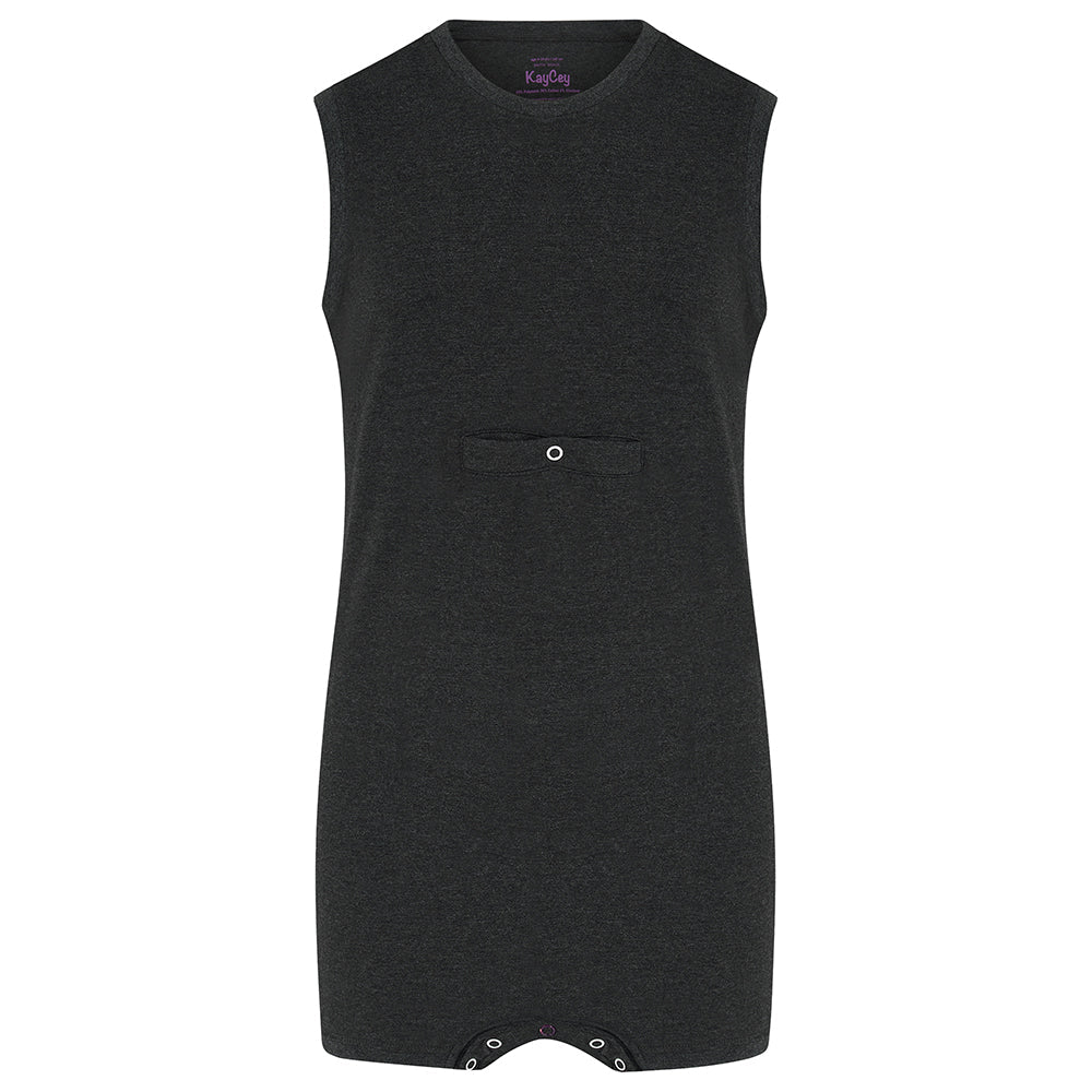 KayCey®P Popper Vest - Sleeveless with Tube Access - Kids - Bodyvests and Sleepwear