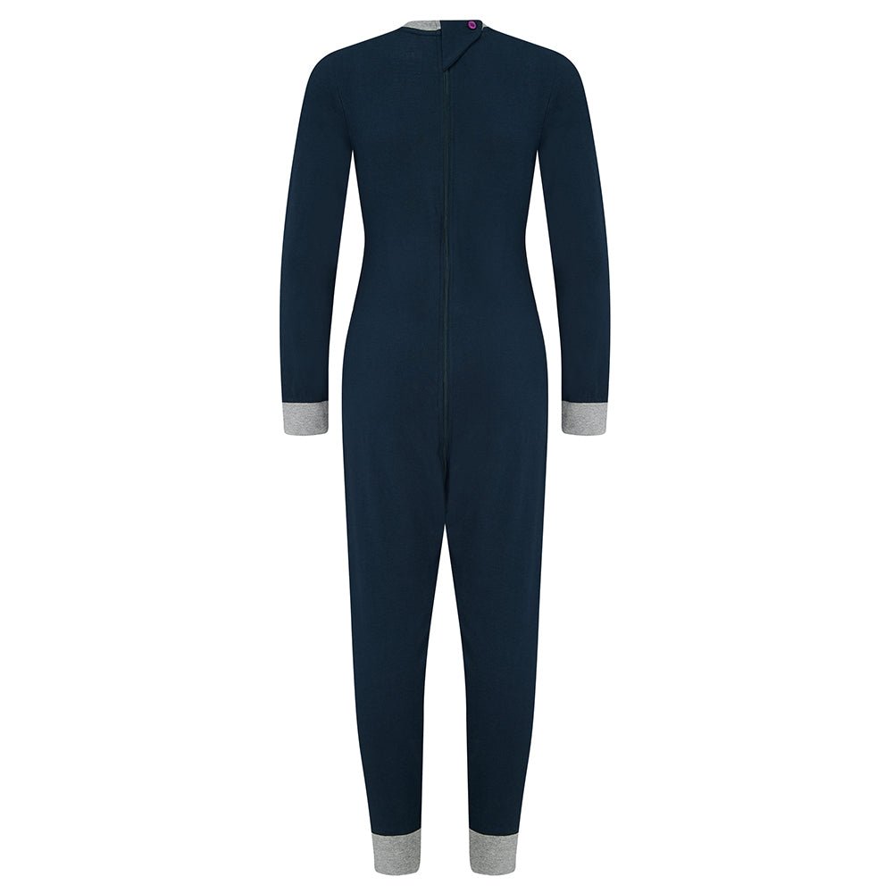 KayCey®Z Secret Soft Zip Back Jumpsuit - Long Sleeve / Long Leg - Kids - Bodyvests and Sleepwear