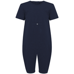 KayCey®Z Secret Zip Back Adult Jumpsuits - Short Sleeve / Knee Length Tube Access - Bodyvests and Sleepwear