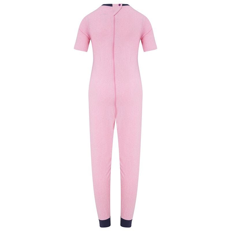 KayCey®Z Secret Zip Back Jumpsuit - Short Sleeve / Long Leg - Kids - Bodysuits