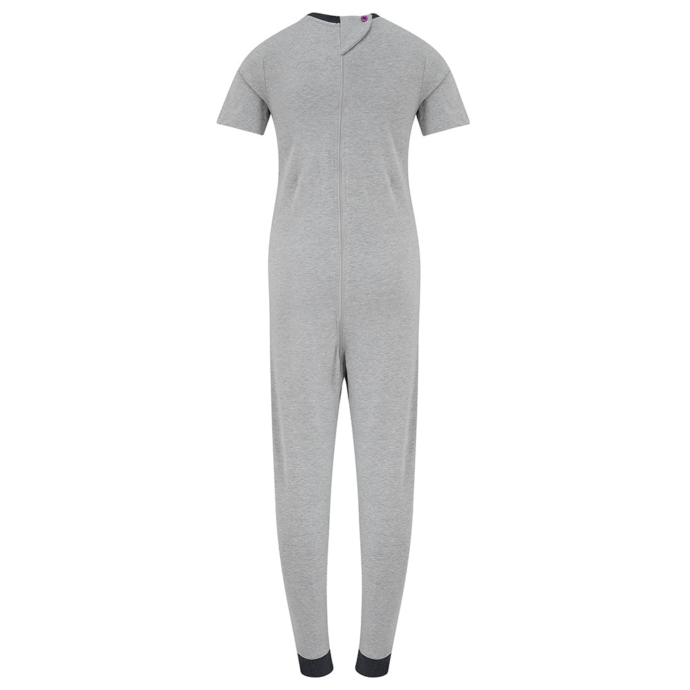 KayCey®Z Secret Zip Back Jumpsuit - Short Sleeve / Long Leg - Kids - Bodysuits