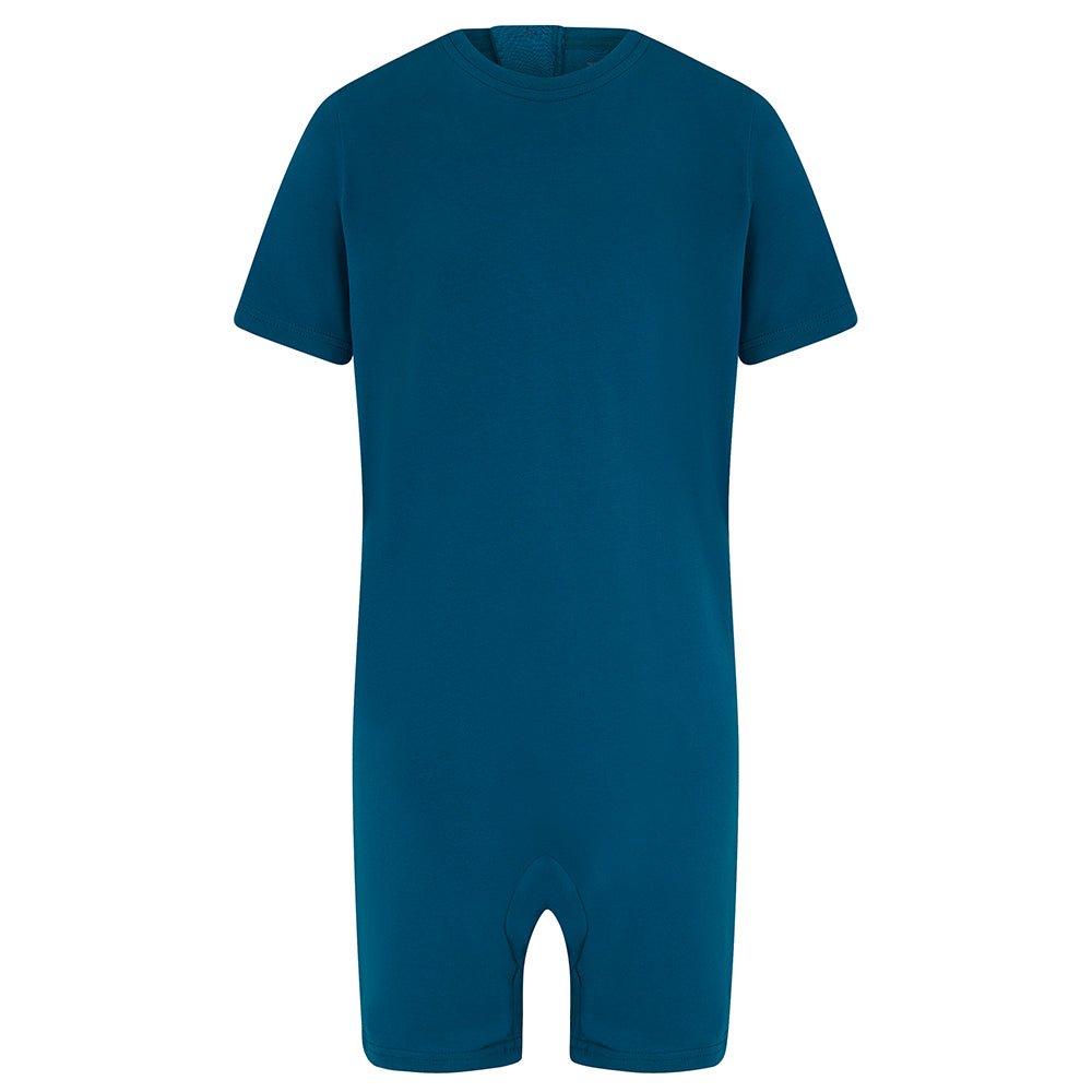 KayCey®Z Secret Zip Back Jumpsuit - Short Sleeve / Short Leg - Kids - Bodysuits
