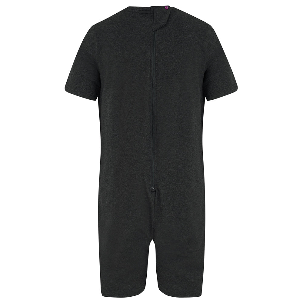 KayCey®Z Secret Zip Back Jumpsuit - Short Sleeve / Short Leg - Kids - Bodysuits