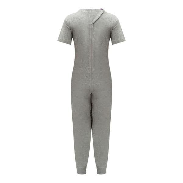 KayCey®Z Secret Zip Back Kids Jumpsuit - Short Sleeve / Long Leg - Bodyvests and Sleepwear