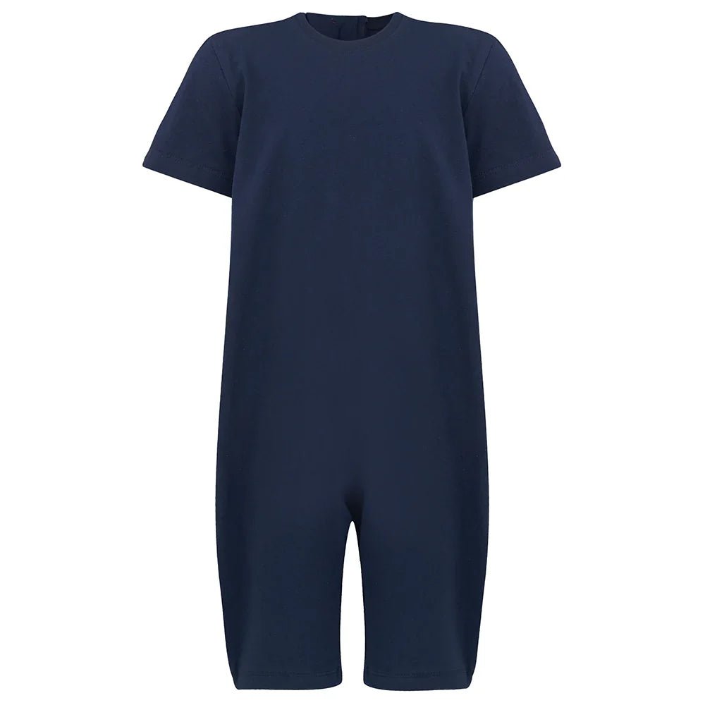 KayCey®Z Secret Zip Back Kids Jumpsuits - Short Sleeve / Short Leg - Bodyvests and Sleepwear