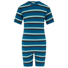 KayCey®Z Super Soft Secret Zip Back Jumpsuit - Short Sleeve / Short Leg - Kids (Lite) - Bodyvests and Sleepwear