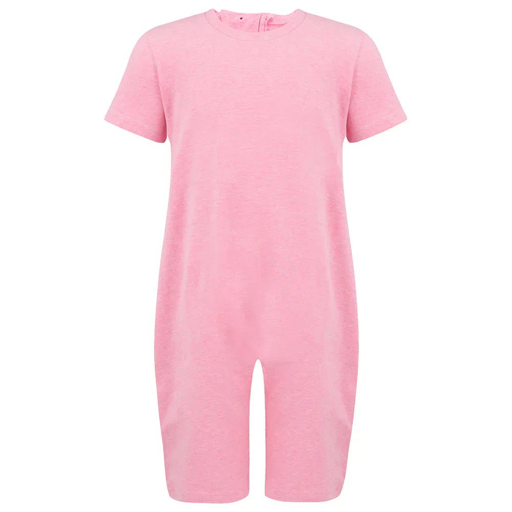KayCey®Z Super Soft Zip Back Adults Jumpsuit - Short Sleeve / Short Leg - Bodyvests and Sleepwear