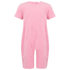 KayCey®Z Super Soft Zip Back Adults Jumpsuit - Short Sleeve / Short Leg - Bodyvests and Sleepwear