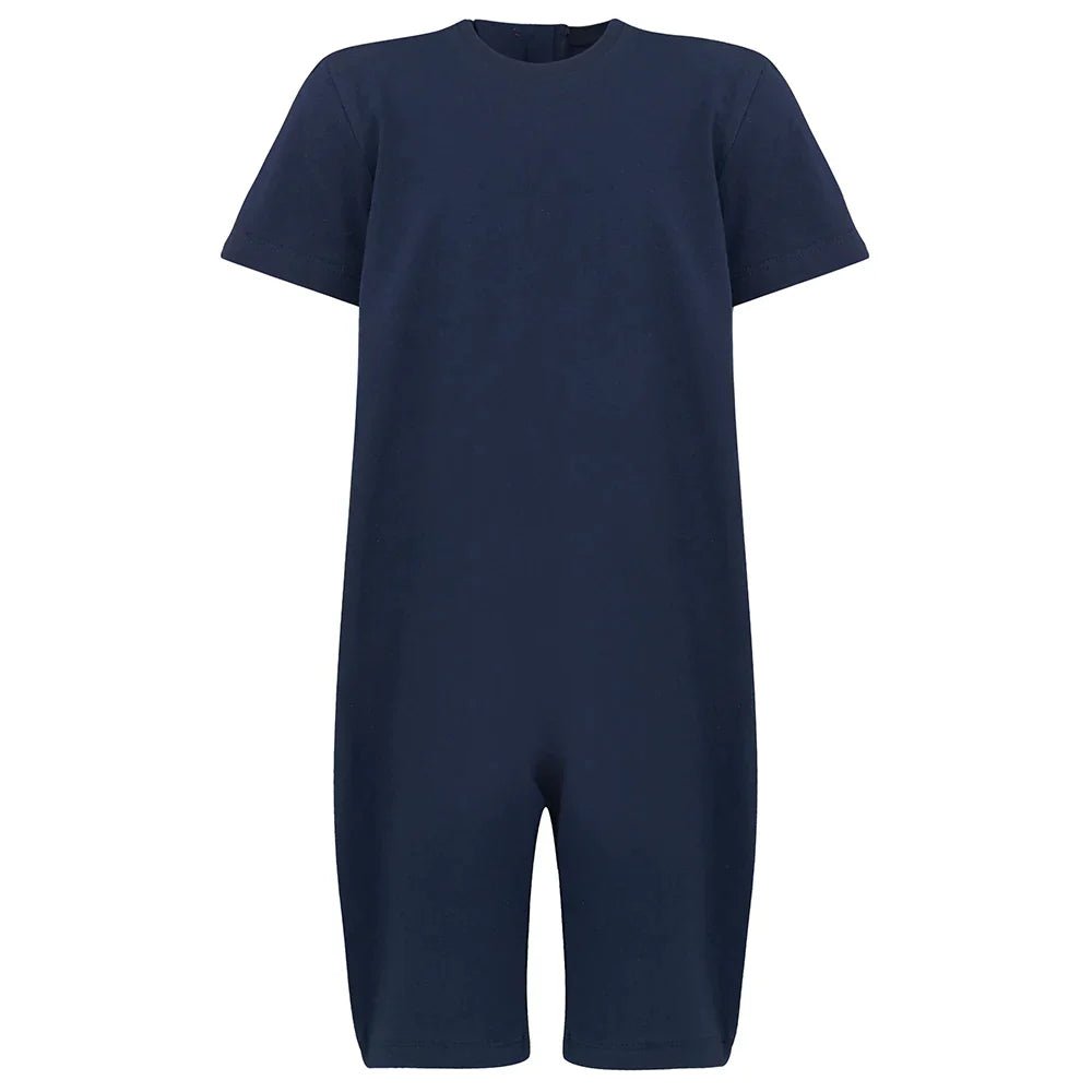 KayCey®Z Super Soft Zip Back Adults Jumpsuit - Short Sleeve / Short Leg - Bodyvests and Sleepwear