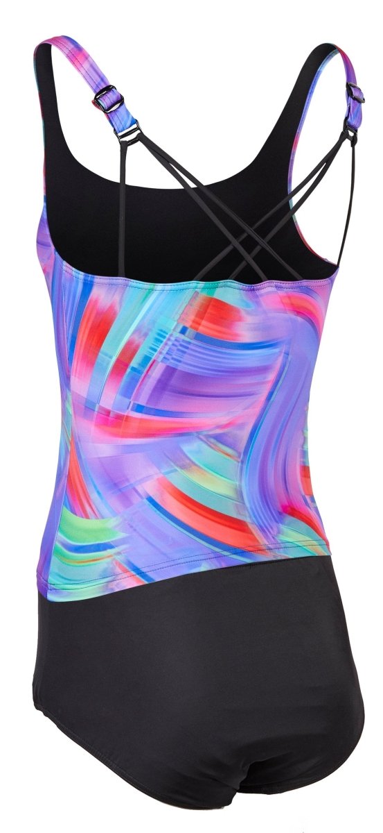 Kes - Vir Ladies Indigo Wave Incontinence Tankini - Swimwear and Accessories