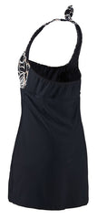 Kes - Vir Women’s Black Floral Incontinence Swim Dress - Swimwear and Accessories