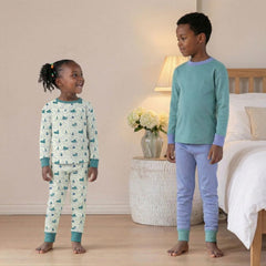 Kids Anti - Scratch Pyjama Set – Organic Cotton (Ages 3–13) - Bodyvests and Sleepwear