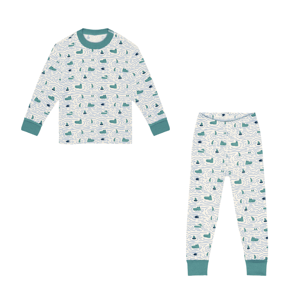 Kids Anti - Scratch Pyjama Set – Organic Cotton (Ages 3–13) - Bodyvests and Sleepwear