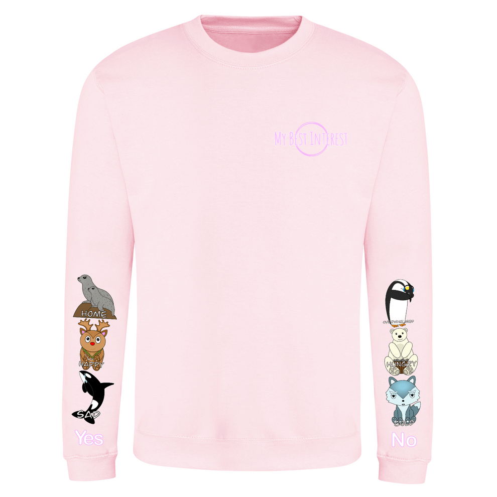 Kids Arctic Animals Communication Sweatshirt - Daywear
