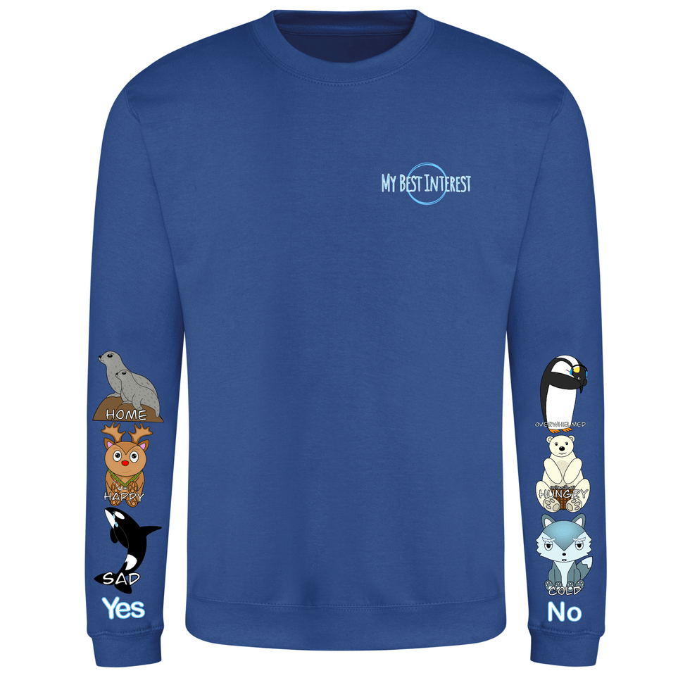 Kids Arctic Animals Communication Sweatshirt - Daywear