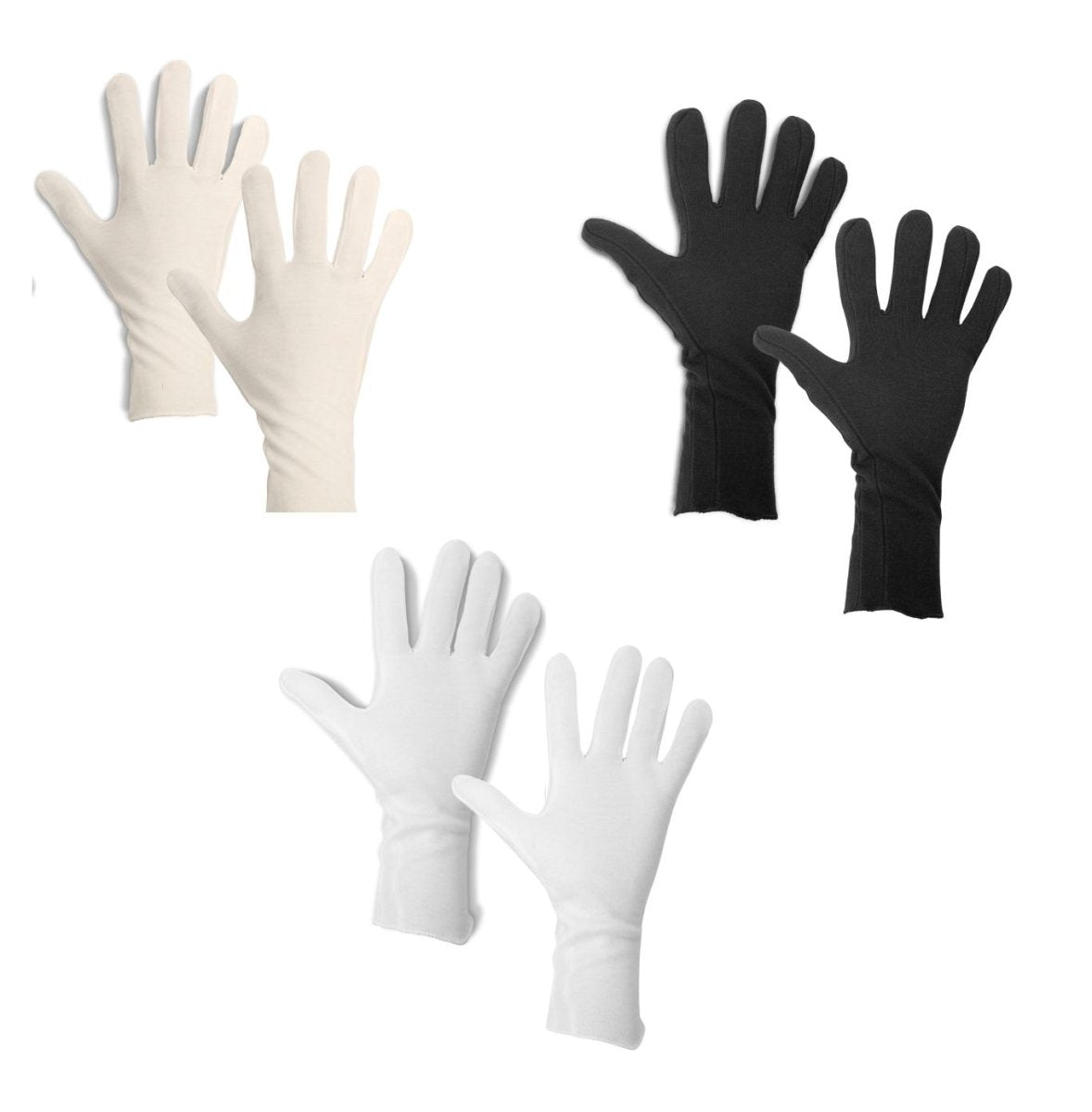 Kids Eczema Gloves (2 Pairs) – Organic Cotton, Seam - Free - Daywear