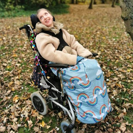 Kids Fleece - Lined Wheelchair Cosy Ages 4 - 10 - Wheelchair Clothing