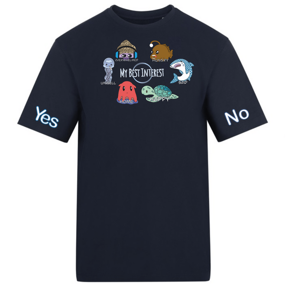 Kids Sea Creatures Communication T-shirt - Daywear