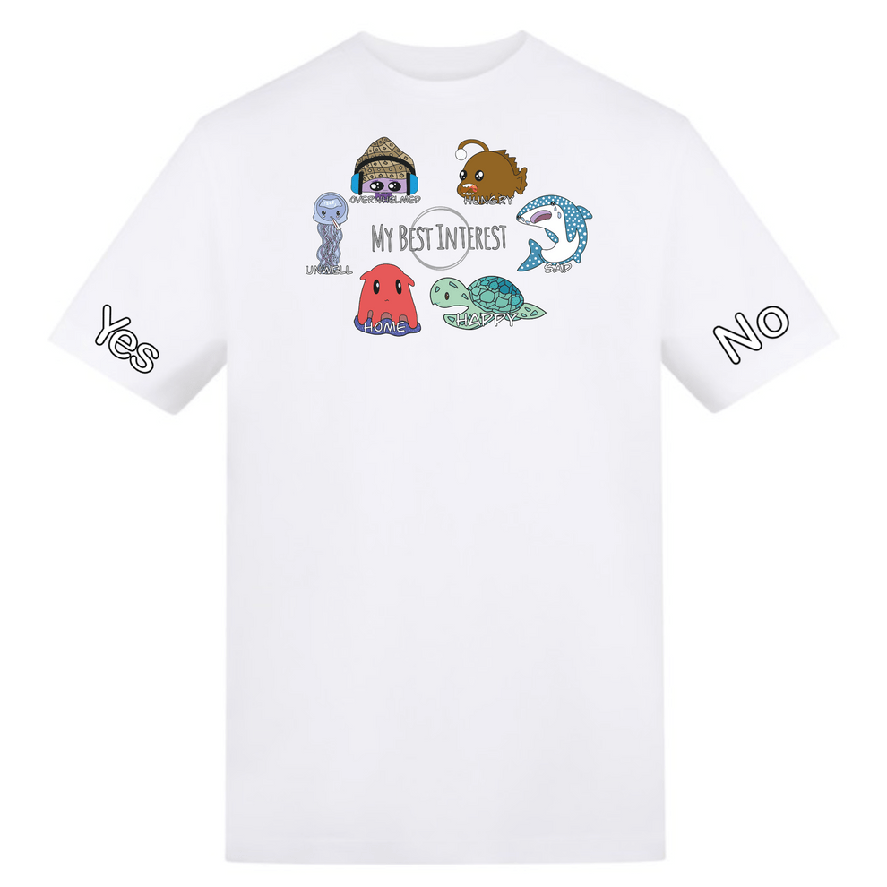 Kids Sea Creatures Communication T-shirt - Daywear