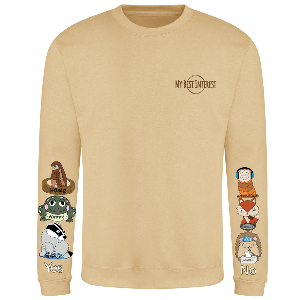 Kids Woodland Animal Communication Sweatshirt - Daywear