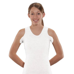 Knit-Rite - Unisex Seamless Vest Torso Interface for Brace- V-Neck with Double Axilla Flaps - Underwear