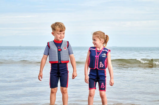 Konfidence Child Buoyancy Swim Vest With Support Strap - Swimwear and Accessories