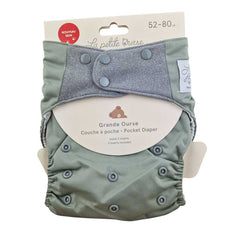 La Petite Ourse Pocket Nappy Big Bear 52 - 80lbs - Bedtime, Toilet Training and Incontinence