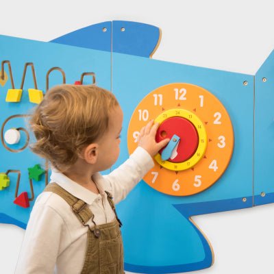 Large Aeroplane Sensory Wall Panel - Sensory Toys