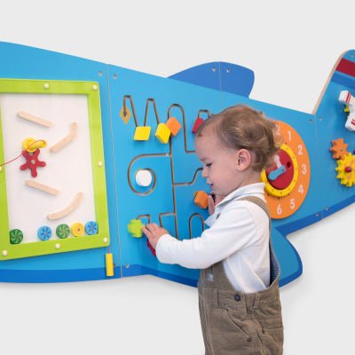 Large Aeroplane Sensory Wall Panel - Sensory Toys