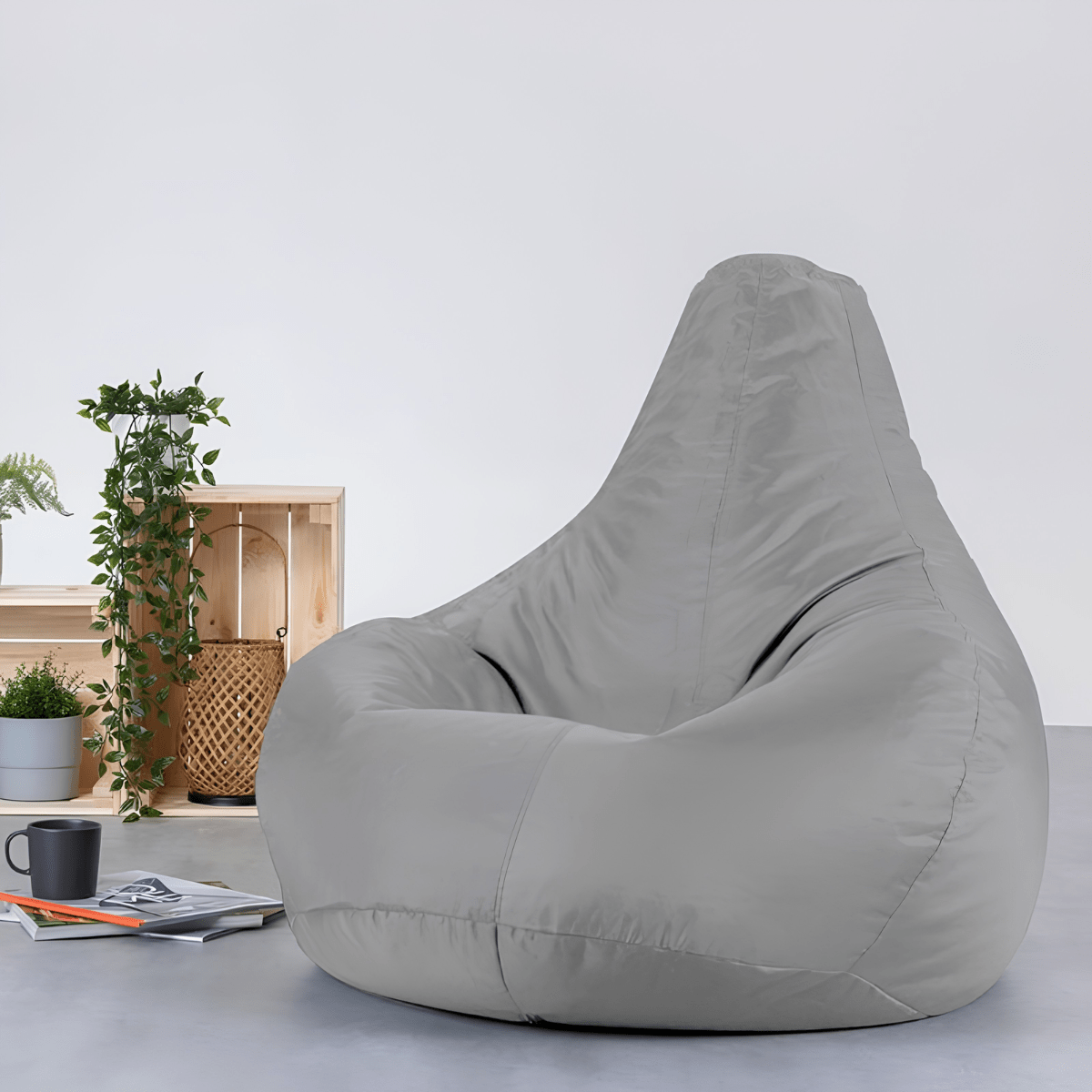 Large Beanbag Chair Recliner Pear Shape – 73cm - Sensory Equipment
