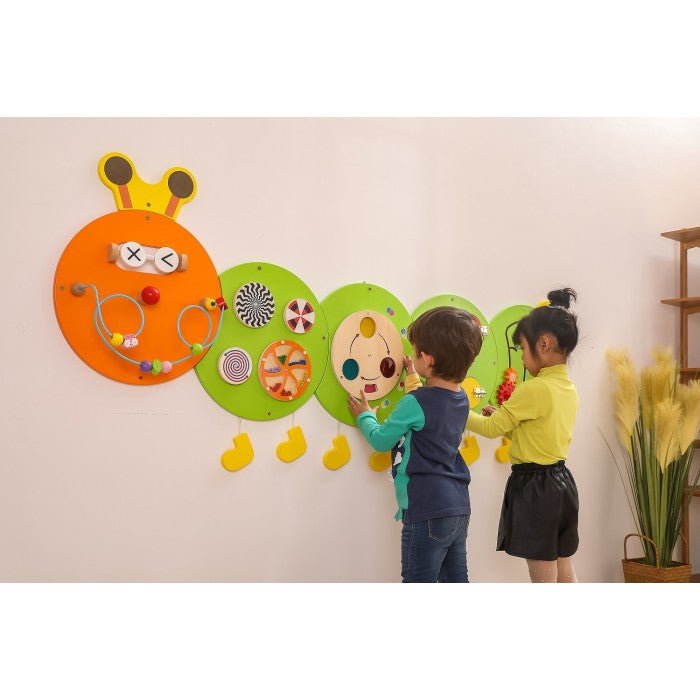 Large Caterpillar Sensory Wall Panel - Sensory Toys