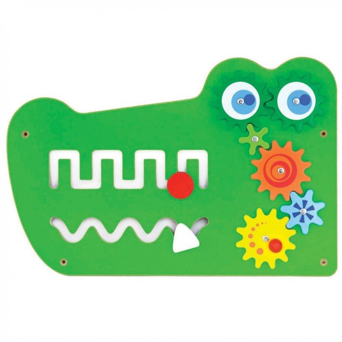 Large Crocodile Sensory Wall Panel - Sensory Toys