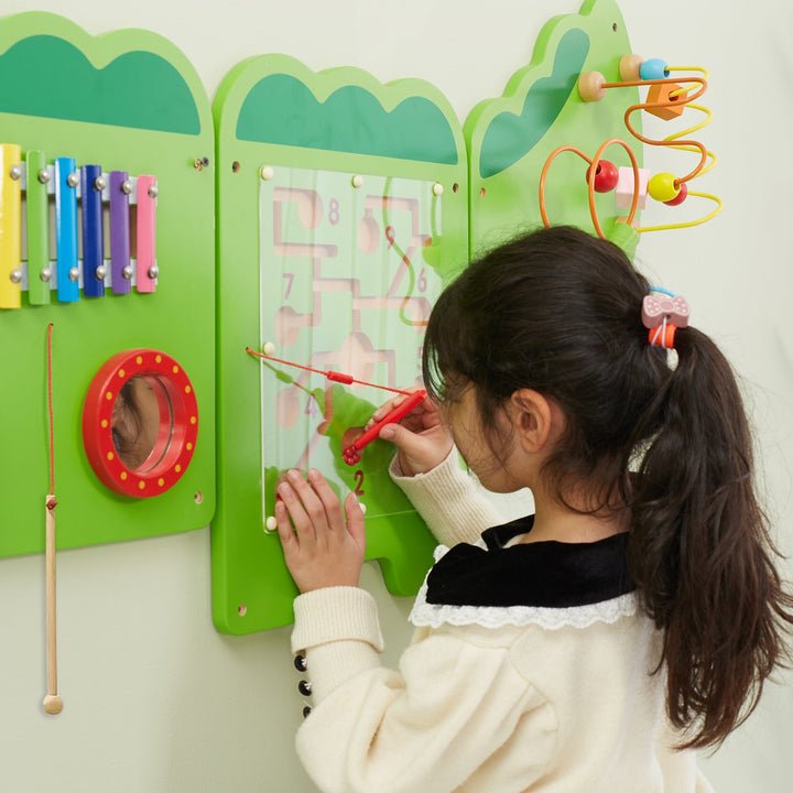 Large Crocodile Sensory Wall Panel - Sensory Toys