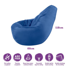 Large Reading Bean Bag Chair - Sensory Equipment