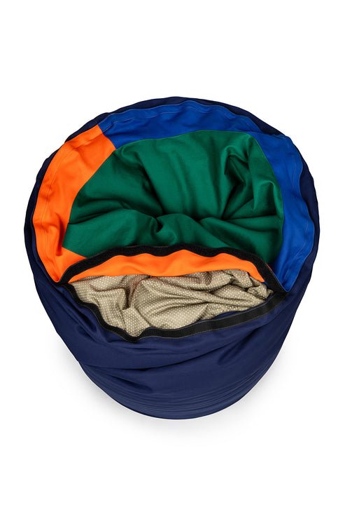 Large Sensory Bean Bag Tunnel Pouf (3 Finishes) - Sensory Equipment