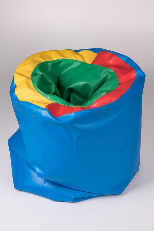 Large Sensory Bean Bag Tunnel Pouf (3 Finishes) - Sensory Equipment