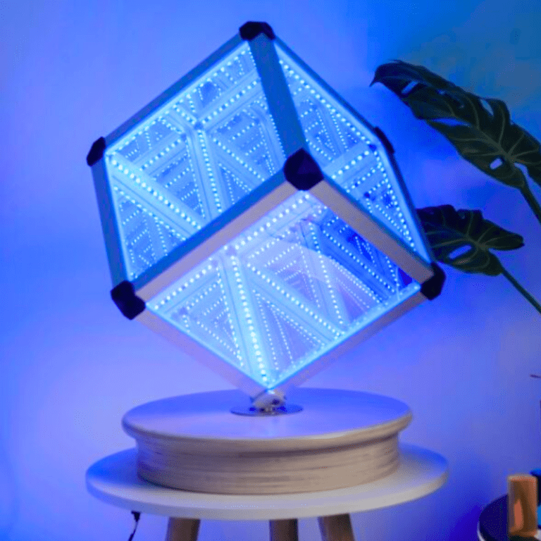 LED Infinity Cube - 25cm - Sensory Toys