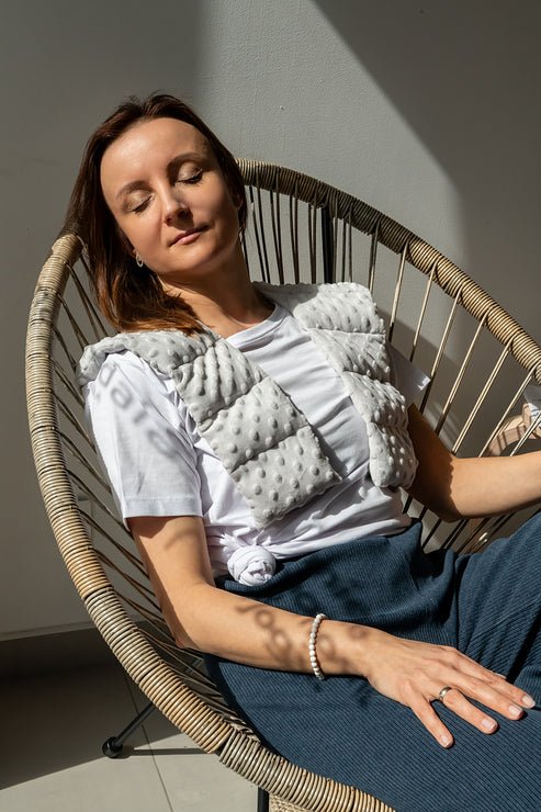 Long Minky Weighted Collar - Made to order - Weighted